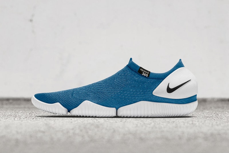 Nike Aqua Sock 360 Black Blue Swoosh