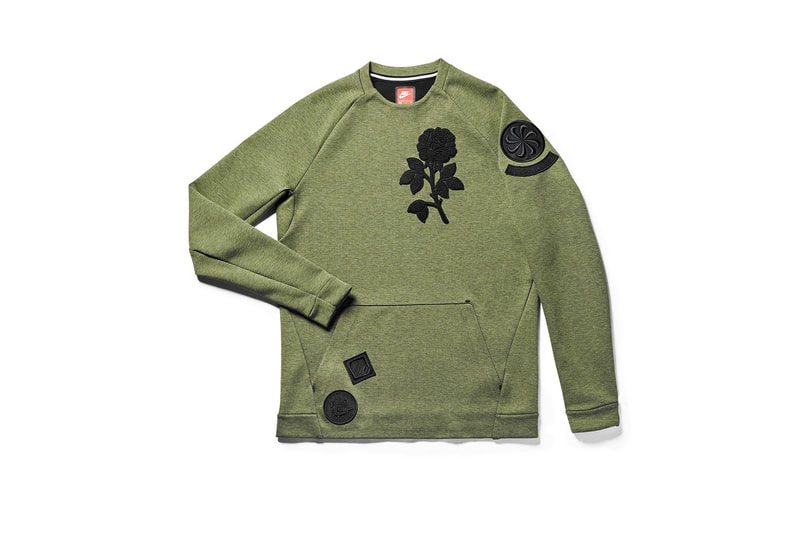 Nike Black Rose Tech Fleece Collection Jacket Jogger Crewneck