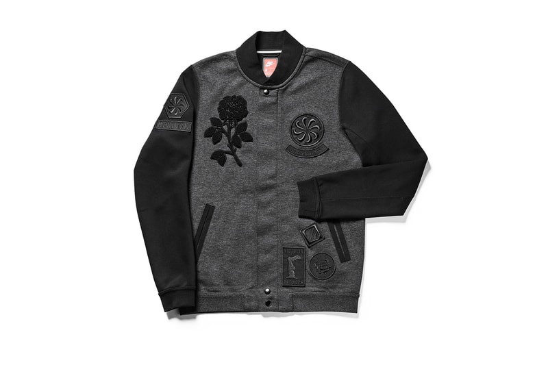 Nike Black Rose Tech Fleece Collection Jacket Jogger Crewneck