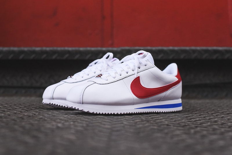 Nike Cortez Basic Leather OG White Red Blue