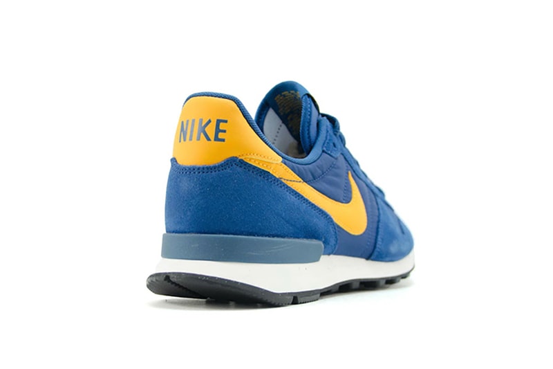 Nike Internationalist Court Blue Yellow Colorway Running Shoe Sneaker