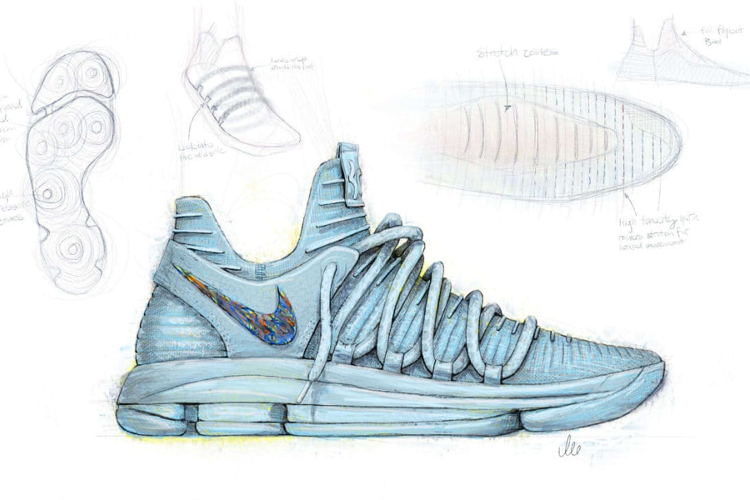Kevin Durant KD 10 Sneaker Shoe Basketball