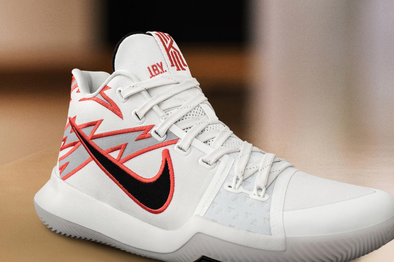 Nike Kyrie 3 PE Lightning Bolts White Grease