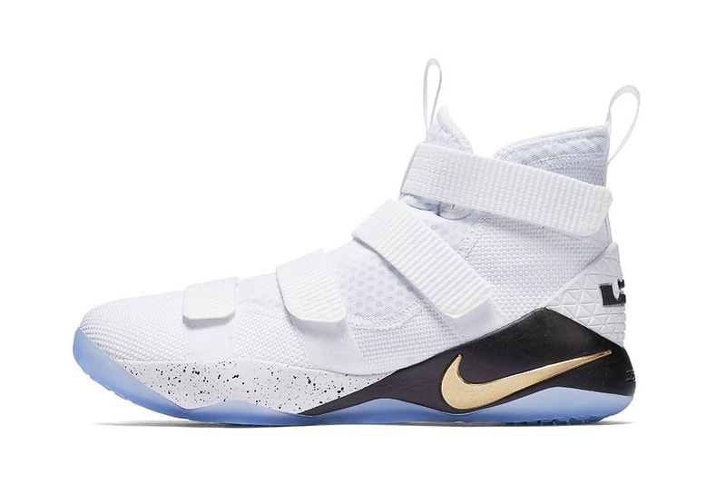 Nike LeBron Soldier 11 SFG white gold black