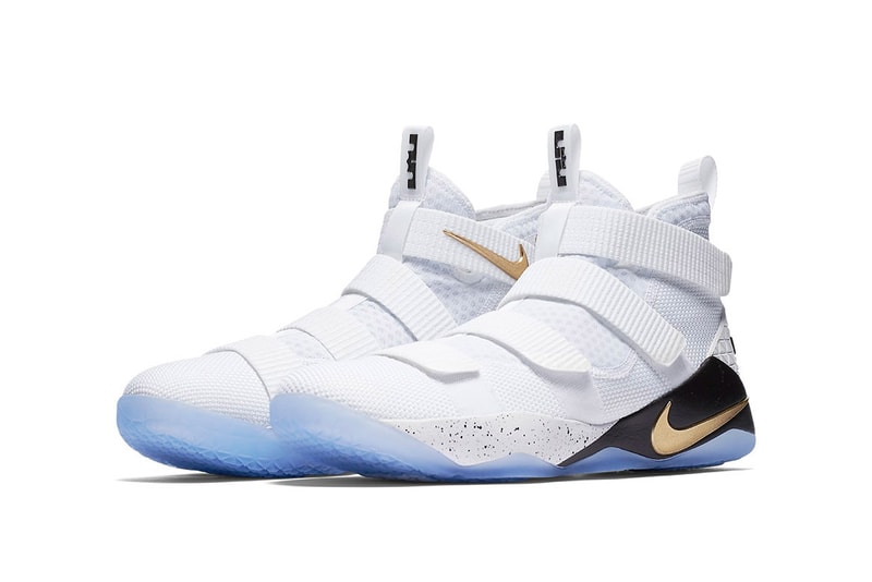 Nike LeBron Soldier 11 SFG white gold black