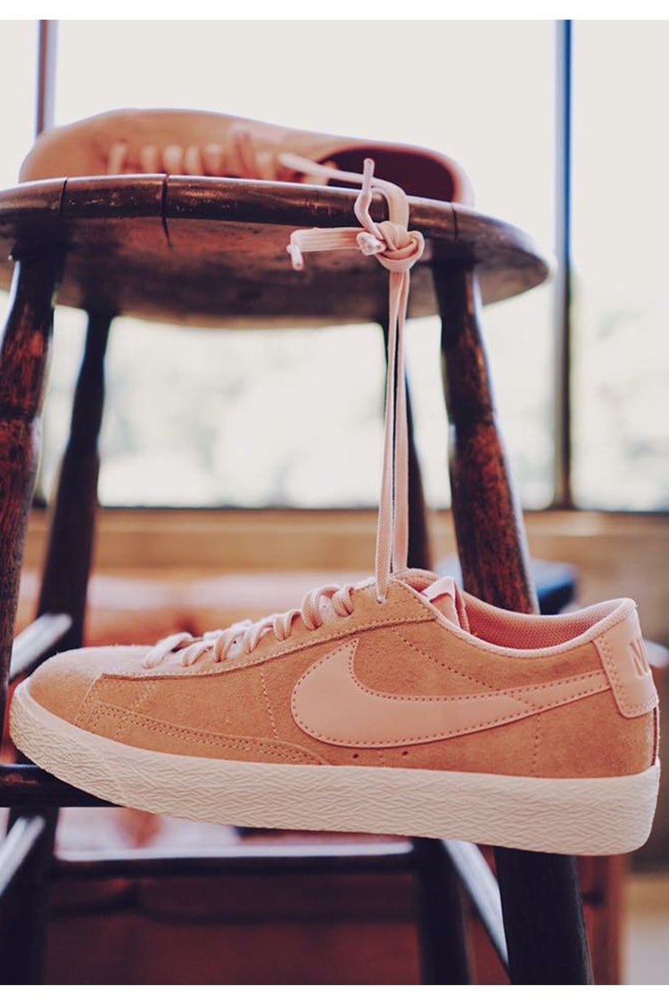 ncrsport nike blazer low se sneaker pink