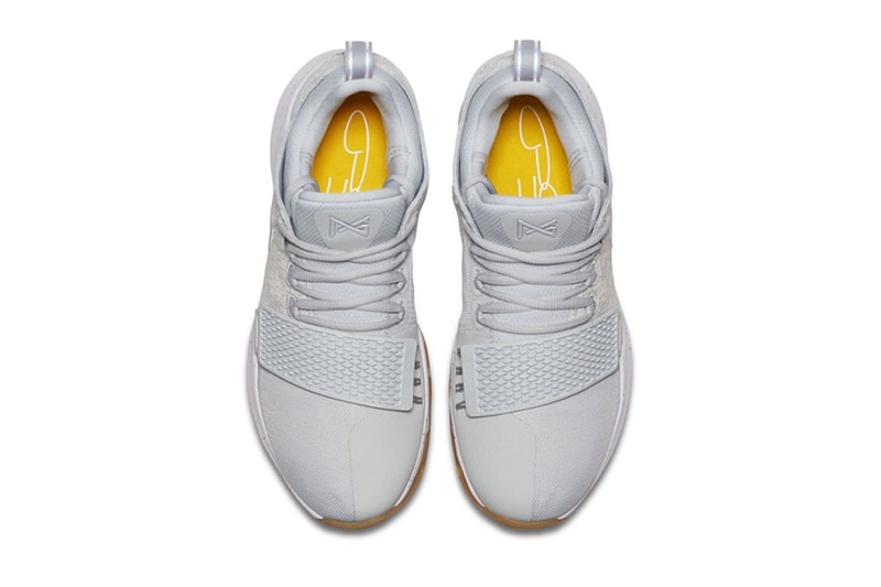 Nike PG1 "Pure Platinum" Release Date fish scale uppers and gum outsoles