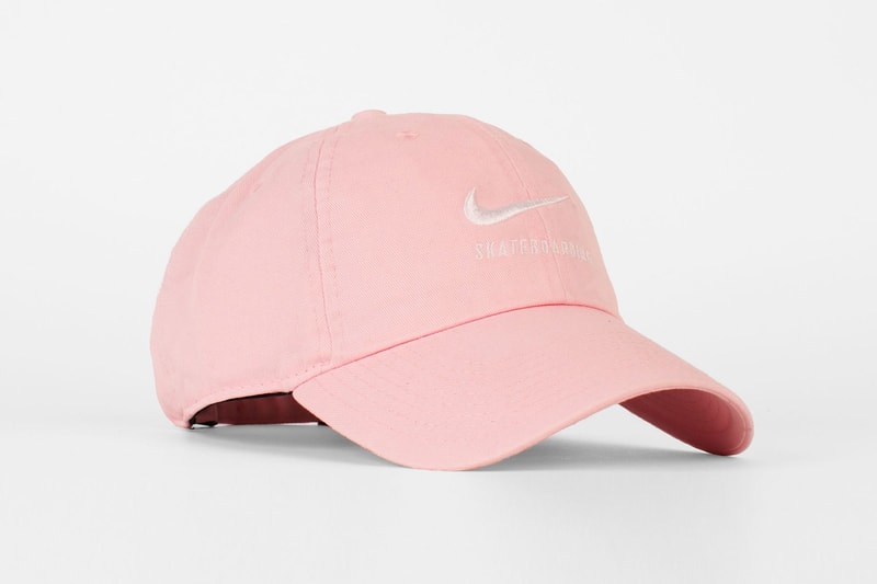 Nike SB Pink Hat Skateboarding 2017 Spring Summer