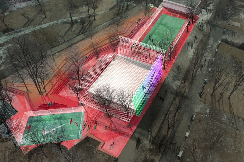 Nike Strelka KB Moscow Gorky Park Kosmos Architects