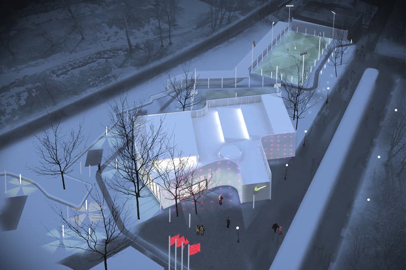 Nike Strelka KB Moscow Gorky Park Kosmos Architects
