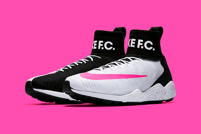 Nike Zoom Mercurial Flyknit IX F.C. Black White Pink