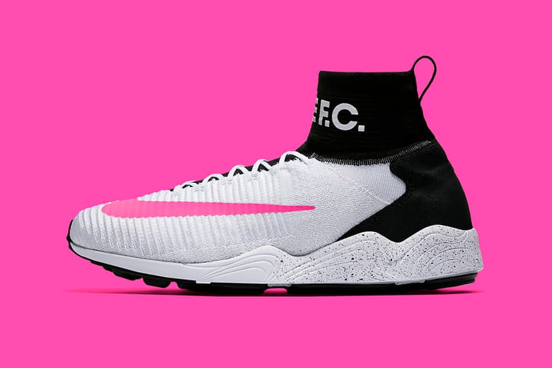 Nike Zoom Mercurial Flyknit IX F.C. Black White Pink