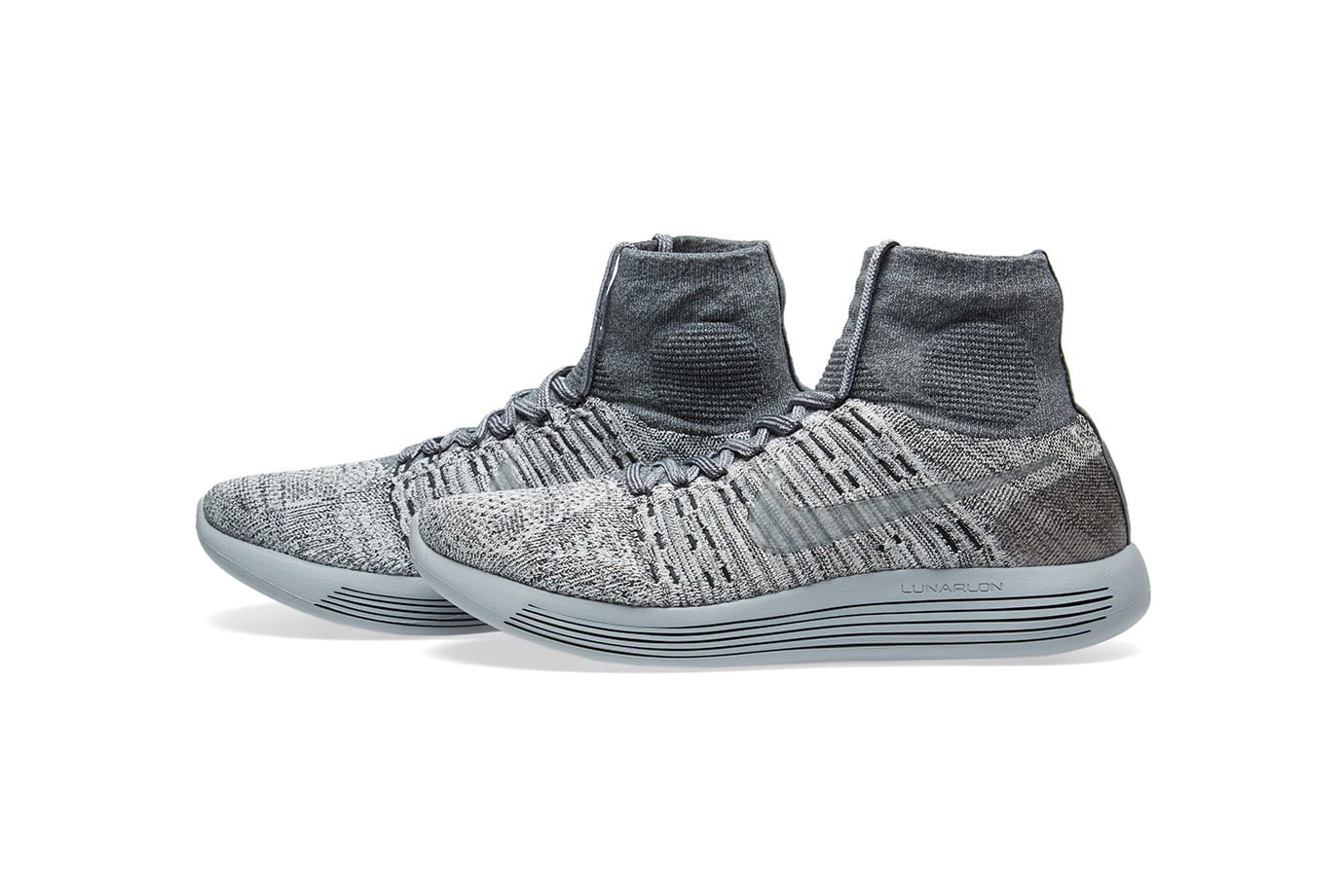 NikeLab LunarEpic Flyknit in Grey 