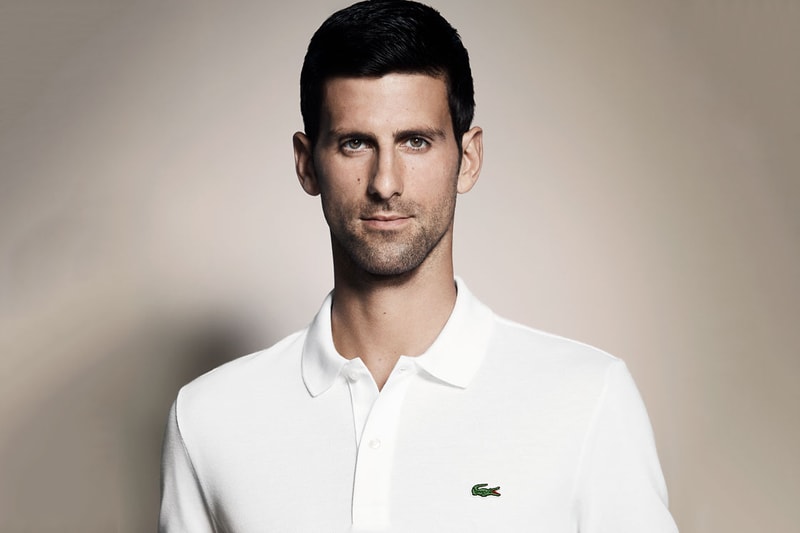 Novak Djokovic Is Now The New Face of Lacoste