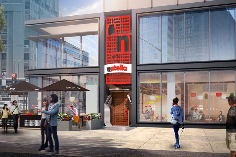 Nutella Cafe Chicago Opening