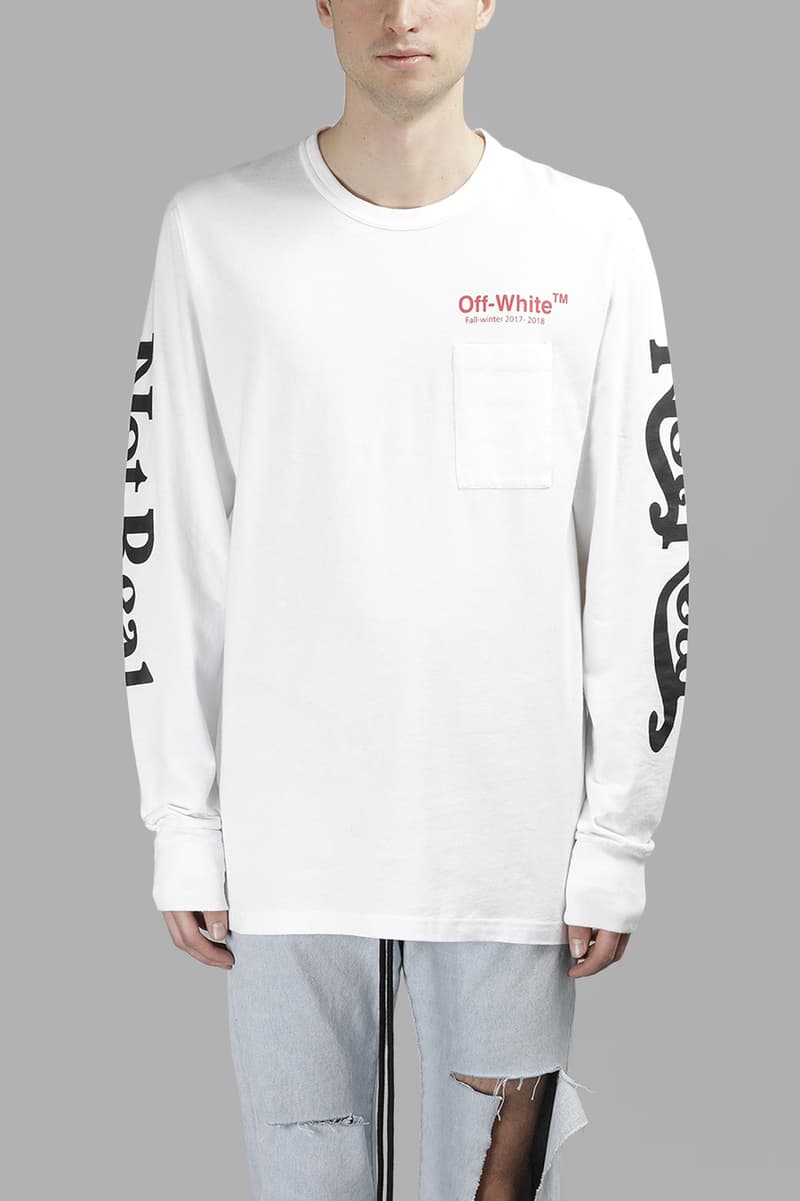 OFF WHITE Virgil Abloh Fashion Clothing Apparel Streetwear Luxury Casual