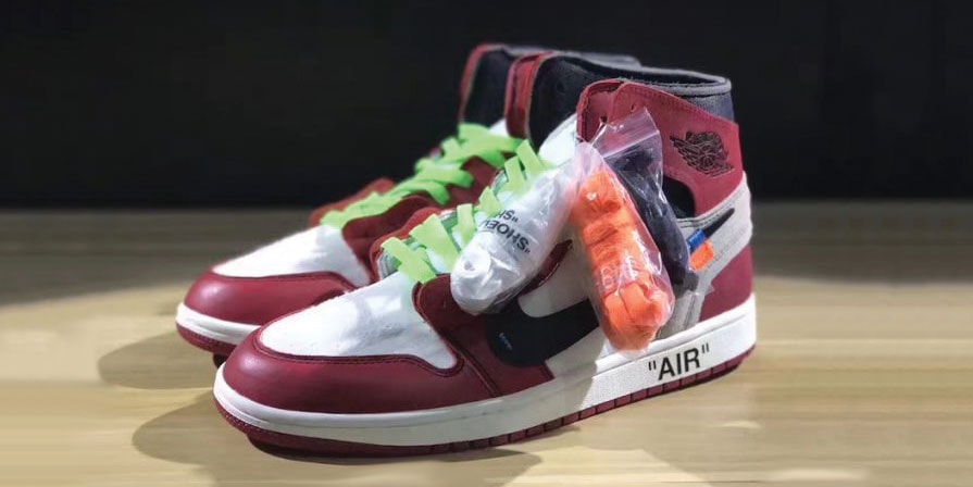 OFF-WHITE x Air Jordan 1 Colored Laces & Release HYPEBEAST
