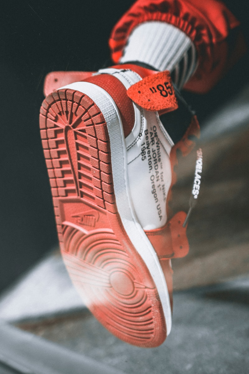 OFF-WHITE Air Jordan 1 On-Feet Virgil Abloh