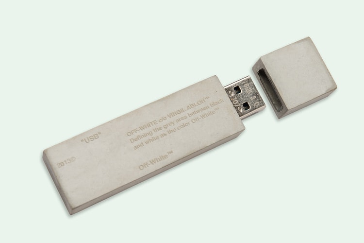 Off-White™ Is Selling a Concrete USB Drive