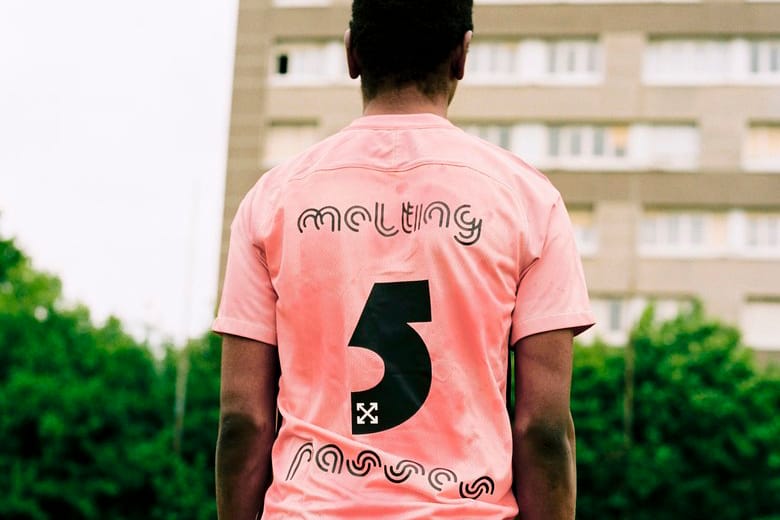 Off-White™ & Nike Unveil Soccer Kits Made for a Team of West African Refugees
