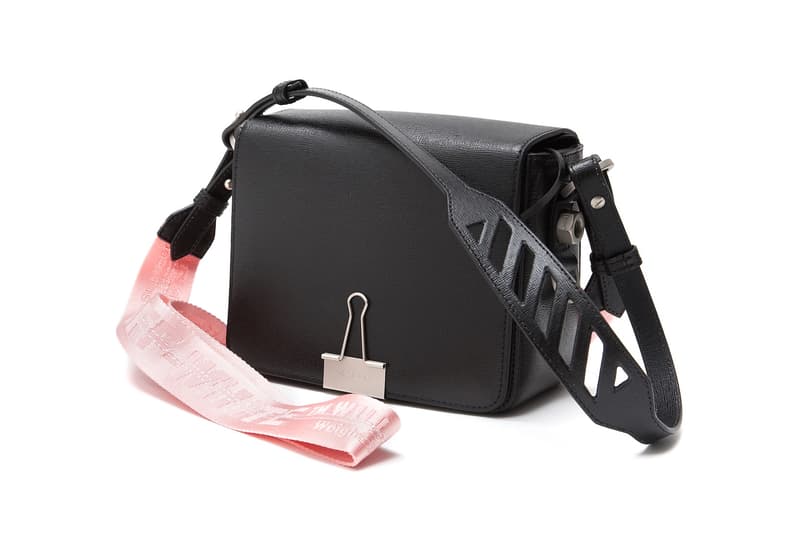 OFF-WHITE c/o VIRGIL ABLOH Hong Kong Exclusive Items Binder Clip Handbag T-shirt Hoodie Jeans