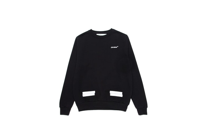 OFF-WHITE c/o VIRGIL ABLOH Hong Kong Exclusive Items Binder Clip Handbag T-shirt Hoodie Jeans