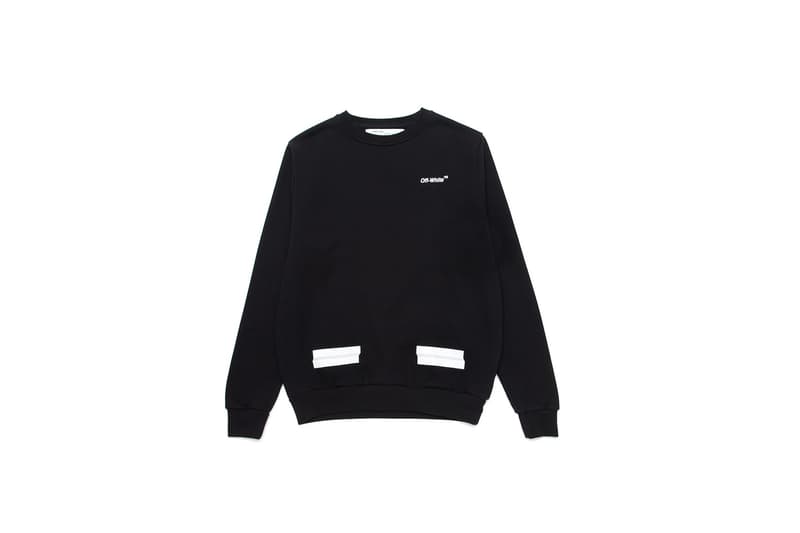 OFF-WHITE c/o VIRGIL ABLOH Hong Kong Exclusive Items Binder Clip Handbag T-shirt Hoodie Jeans