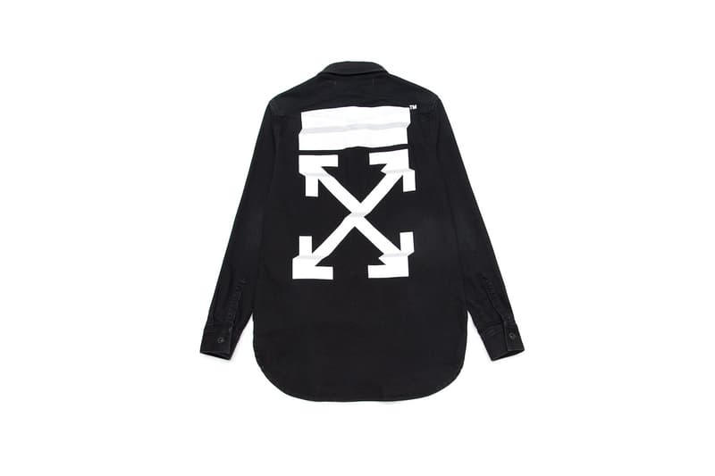 OFF-WHITE c/o VIRGIL ABLOH Hong Kong Exclusive Items Binder Clip Handbag T-shirt Hoodie Jeans