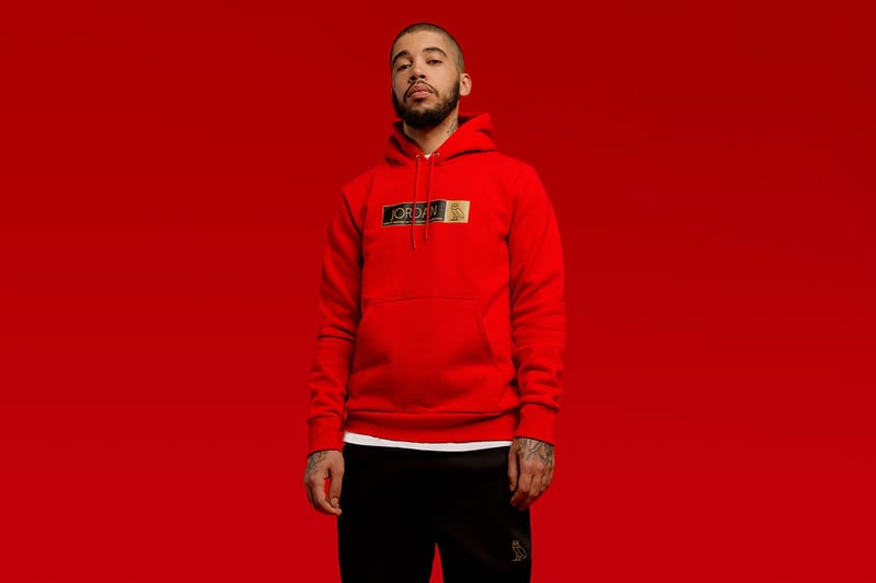 red ovo hoodie