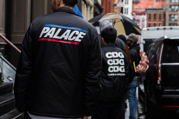 Here's What Fans Wore In the Palace SoHo NYC Store Opening Line, Before the Police Arrived