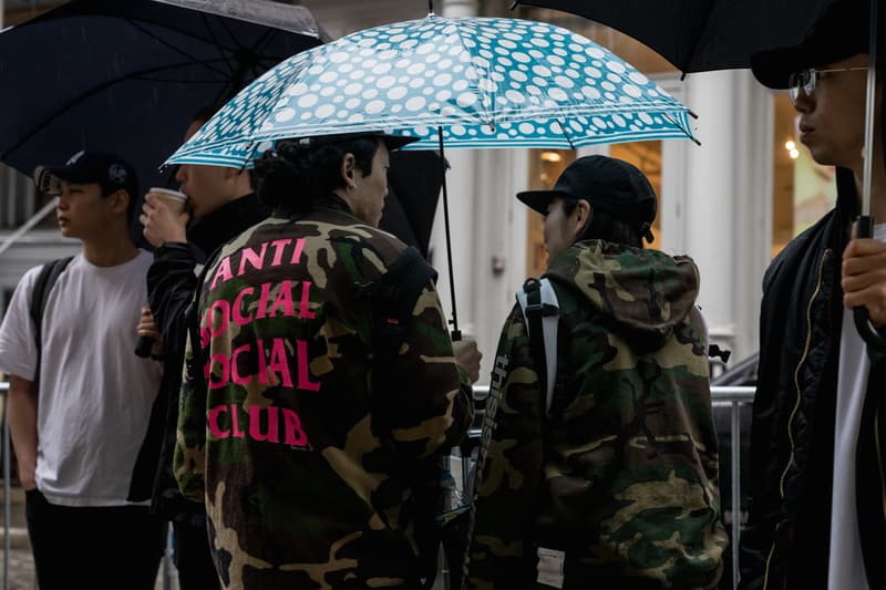 Palace SoHo NYC Store Opening Supreme Anti Social Social Club BAPE May 5