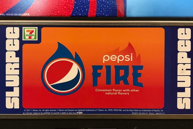 Pepsi Fire Pepsi Ice 7-11 Michigan Slurpee