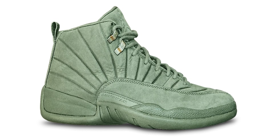 First Look at PSNY x Air Jordan 12 Olive | Hypebeast display picture 3