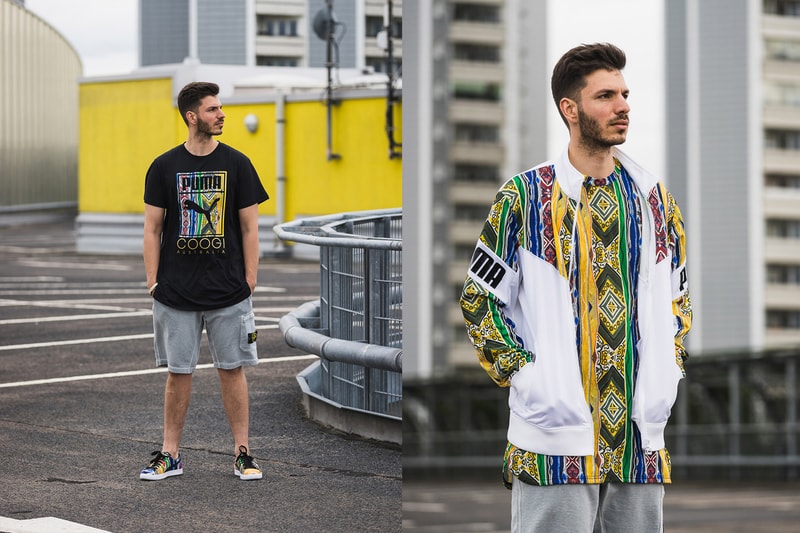 PUMA COOGI Apparel Collaboration Clyde Lookbook