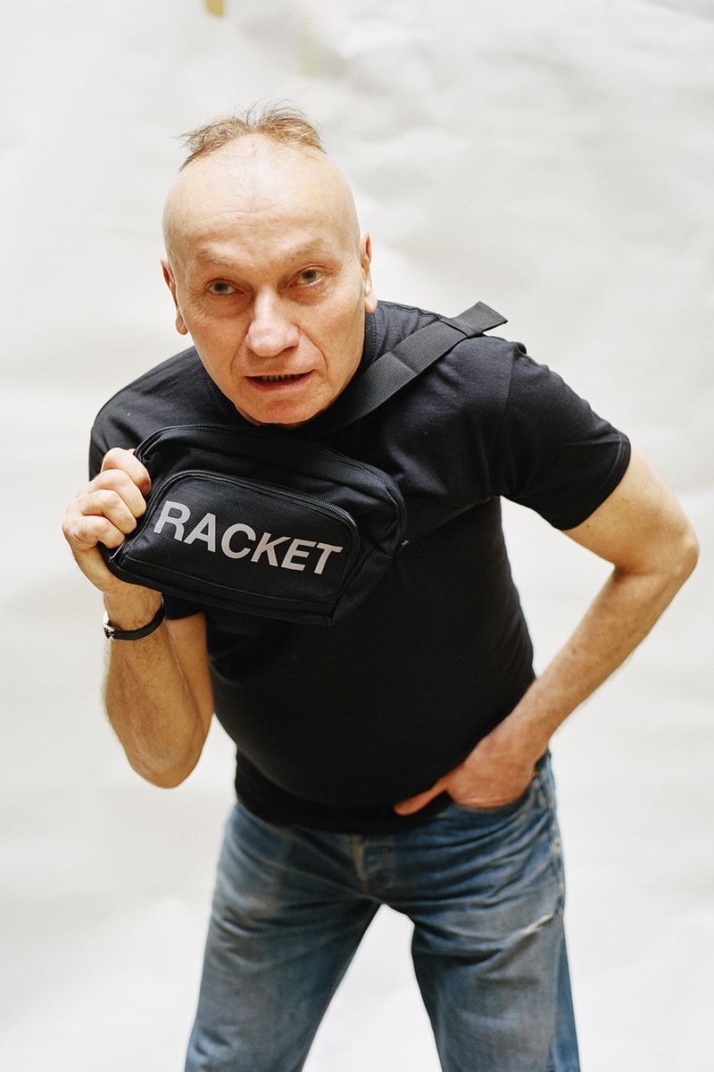 [racket] 2017 Spring/Summer Lookbook Black T-Shirts Caps Hats Vetements Parody