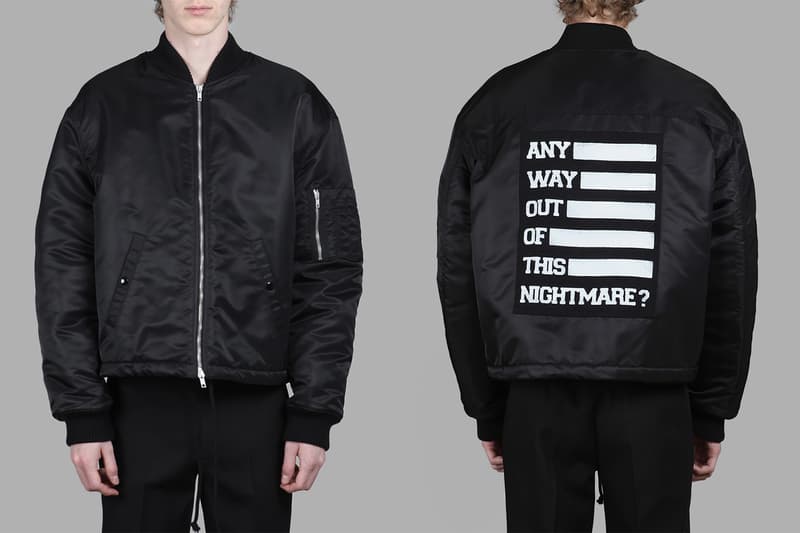 Raf Simons 2017 Fall/Winter Preorder