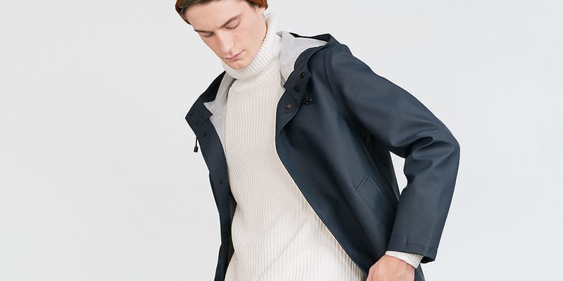 zara raincoat mens