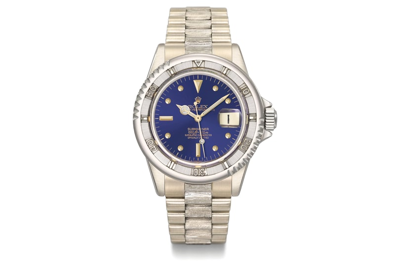 White Gold Rolex Submariner Prototype