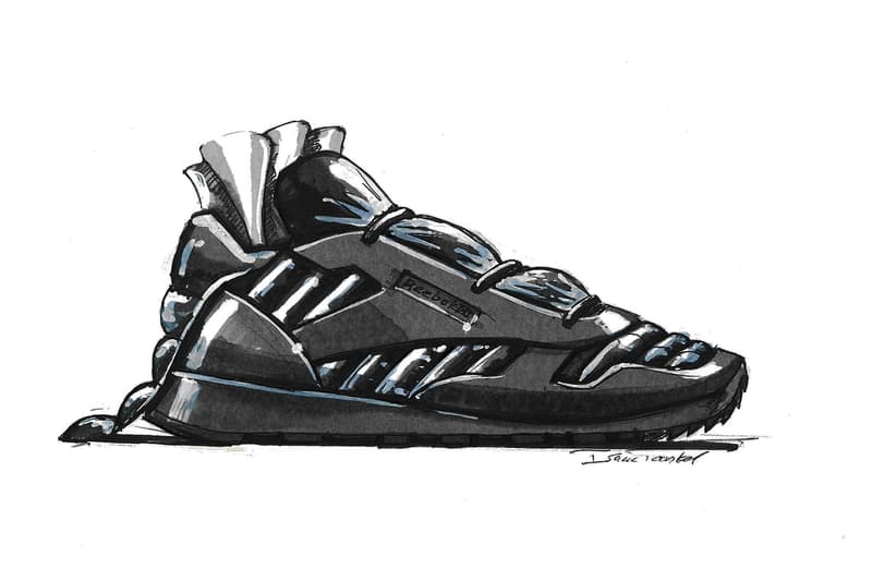 met gala sneaker sketches reebok