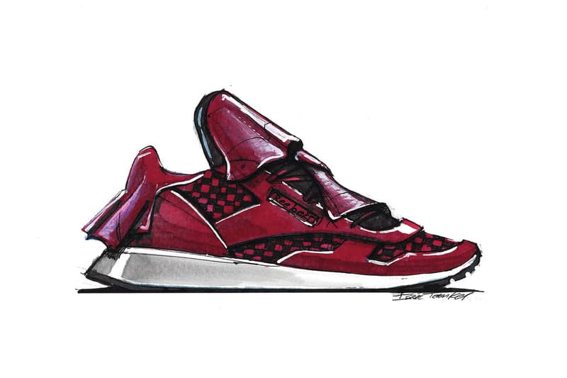 met gala sneaker sketches reebok