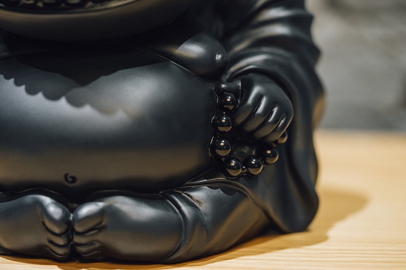 DOE Ron English Mad Happy Monk Grin Figure