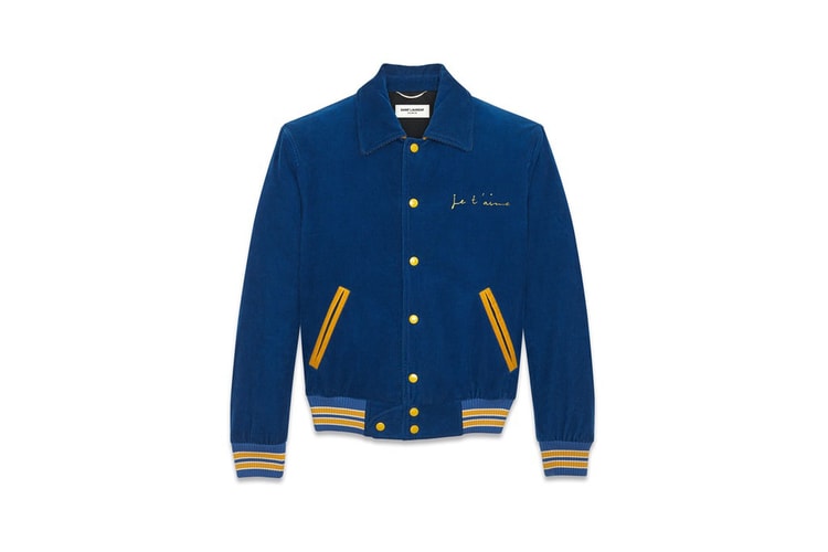 Saint Laurent's "Je T'aime" Corduroy Teddy Jacket Will Cost You $2,590 USD
