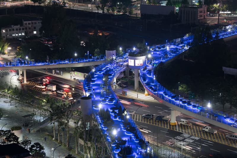 Seoullo 7017 Linear Park Seoul South Korea Design Architecture Public Park