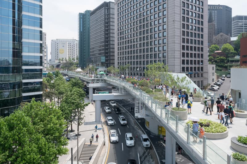 Seoullo 7017 Linear Park Seoul South Korea Design Architecture Public Park