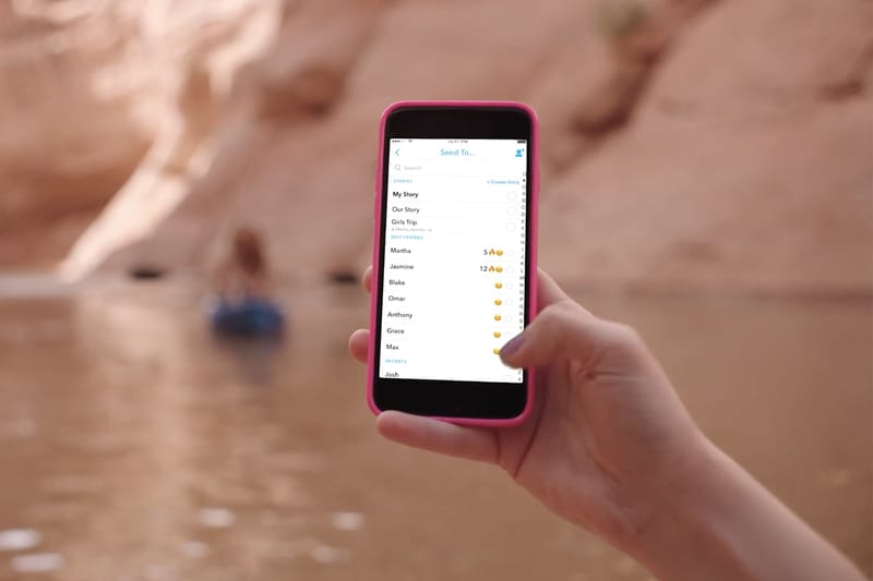 Snapchat's New Custom Stories Will Let You Capture Memorable Moments With Your Squad