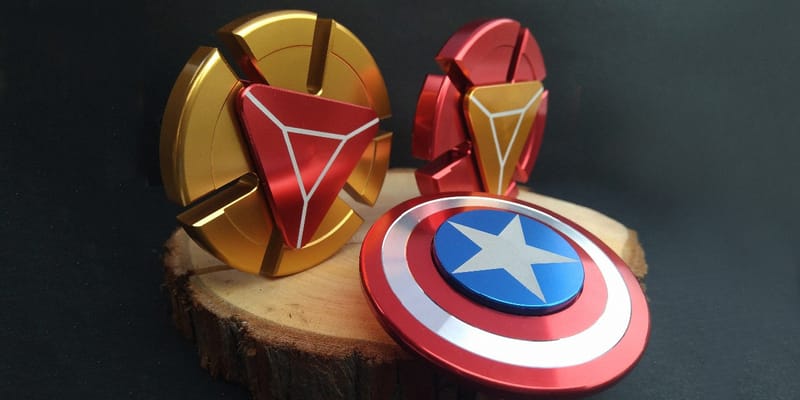 marvel fidget spinner