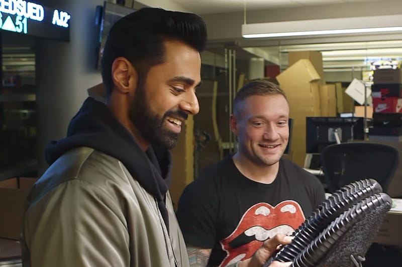 Hasan Minhaj of 'The Daily Show' Catches Fake Pirate Black YEEZYs