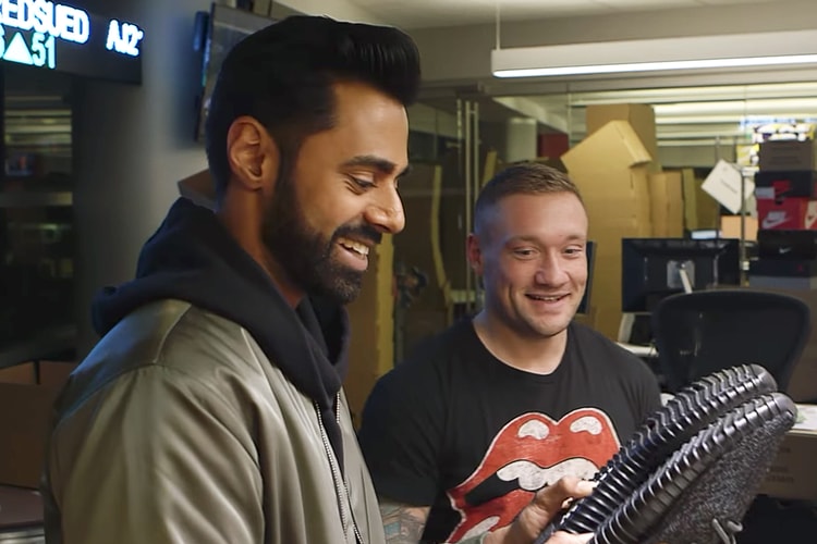 Hasan Minhaj of 'The Daily Show' Catches Fake Pirate Black YEEZYs