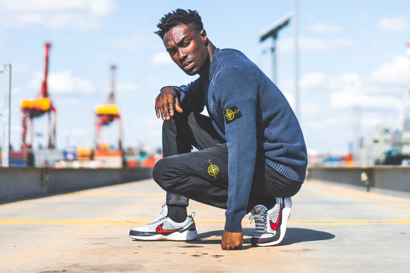 Stone Island OFF-WHITE 424 Cabinet Noir Editorial Fashion Apparel Sneakers Accessories Streetwear Photography