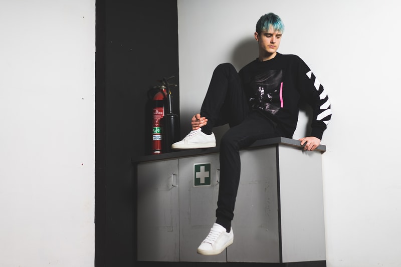 Stone Island OFF-WHITE 424 Cabinet Noir Editorial Fashion Apparel Sneakers Accessories Streetwear Photography